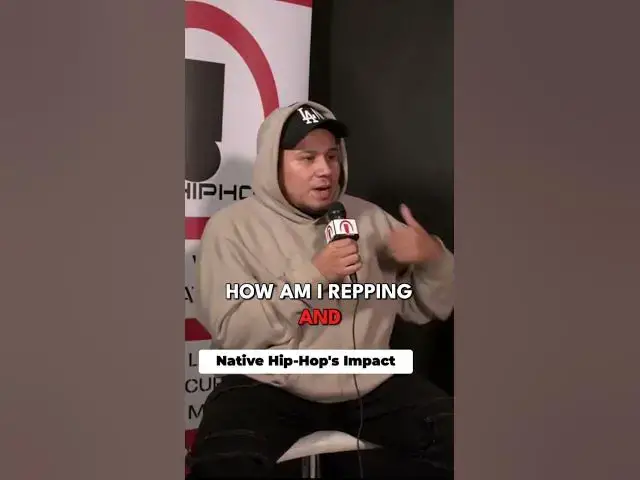 'Video thumbnail for Native Hip-Hop Artist Antoine X Talks How Hip-Hop Impacted Indigenous Young People #allhiphoptv'
