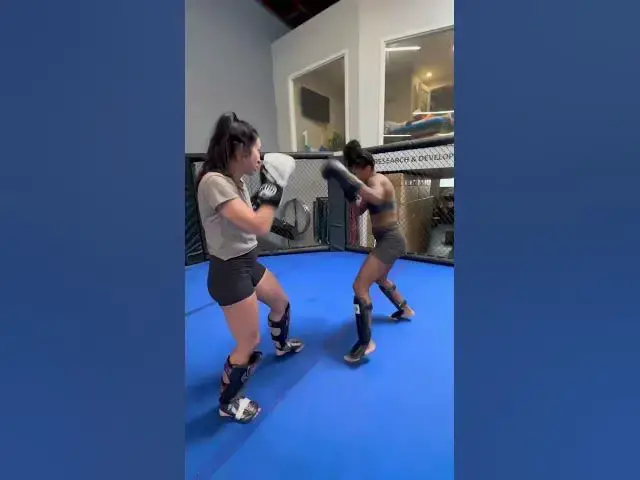 'Video thumbnail for Sometimes you gotta cool down by gettin down 👯‍♀️ #mma #sparring #letsdance'