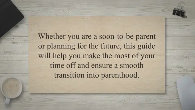 'Video thumbnail for Maternity Leave PA: A Comprehensive Guide to Navigating, Maximizing, and Enjoying Your Time Off'