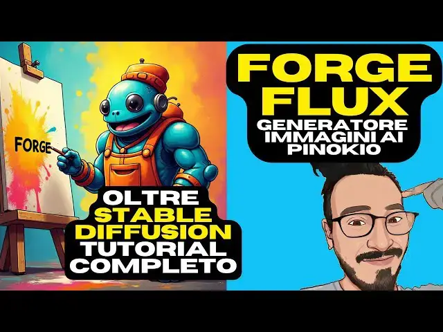 'Video thumbnail for STABLE DIFFUSION TI HA STANCATO? ECCO FORGE con FLUX GRATIS! #ai FUNZIONA ANCHE SU VECCHI PC !'