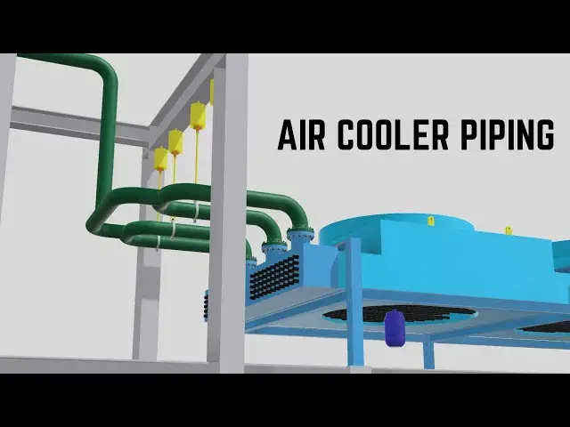'Video thumbnail for Air Cooler Piping Design and Stress Analysis - Air-Cooled Heat Exchanger Piping'