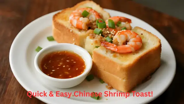 'Video thumbnail for Quick & Easy Shrimp Toast Recipe Video'