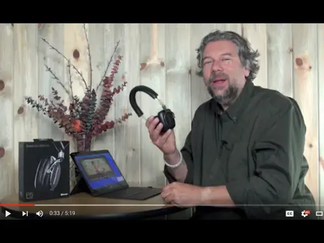 'Video thumbnail for Bowers & Wilkins P5 Wireless Headphones Review'