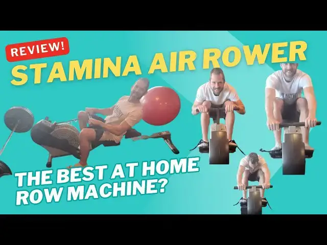'Video thumbnail for Stamina Air Rower Review - The Best At Home Rowing Machine?'