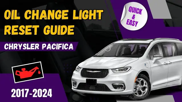 'Video thumbnail for 2017-2024 Chrysler Pacifica Oil Change Light Reset Guide: Expert Tips for Smooth Performance!'