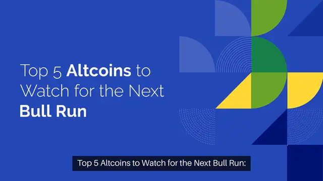 'Video thumbnail for Top 5 Altcoins to Watch for the Next Bull Run'