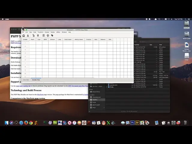 'Video thumbnail for Installing PSPP for the Mac'
