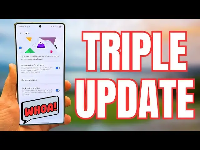 'Video thumbnail for Samsung Triple Update Brings One UI 8 Beta 2, One UI 8 Beta 2.5 With June 2025 Security Patch'