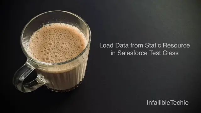 'Video thumbnail for Load Data from Static Resource in Salesforce Test Class'