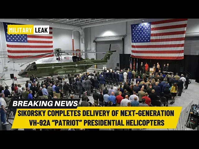 'Video thumbnail for Sikorsky Completes Delivery of Next-generation VH-92A “Patriot” Presidential Helicopters'