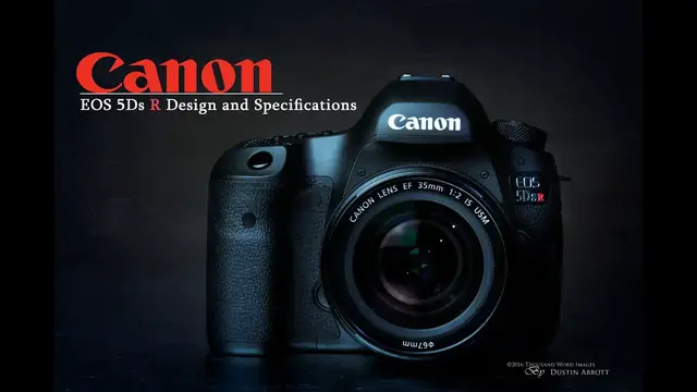 'Video thumbnail for Canon EOS 5Ds R | Design, Features, and Specifications'