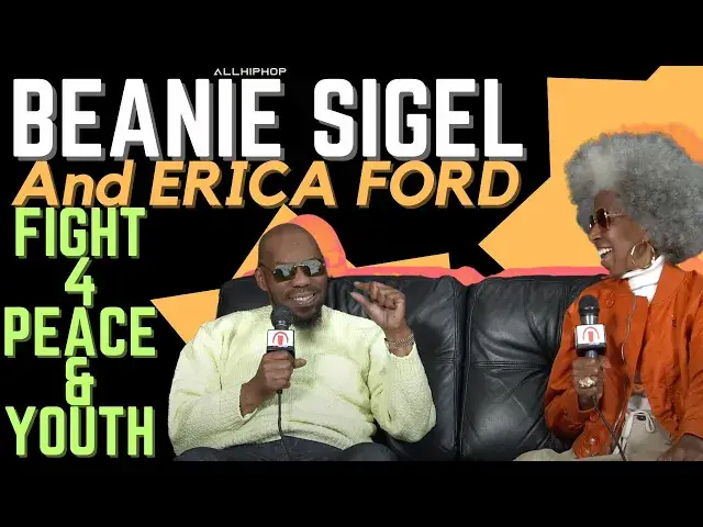 'Video thumbnail for Beanie Sigel And Activist Erica Ford Talk Using Gaming For Peace In The Hood #BeanieSigel #rocafella'