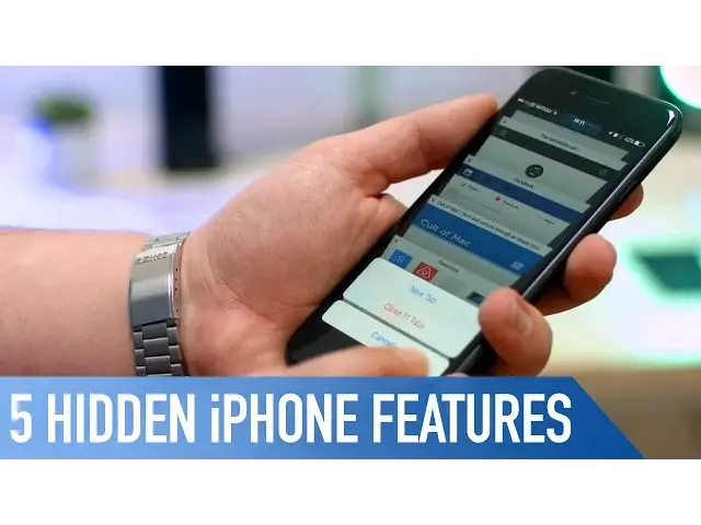 'Video thumbnail for 5 iPhone features you might not know'