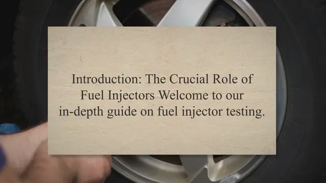'Video thumbnail for Mastering Fuel Injector Testing: A Comprehensive Guide'