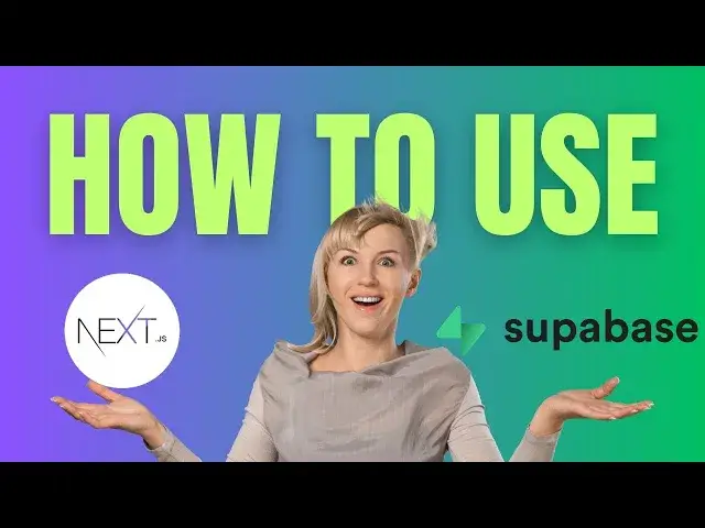 'Video thumbnail for How to use Next JS 14 with Supabase'