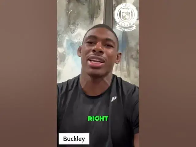 'Video thumbnail for Joaquin Buckley sat down with us ahead of his main event fight this Saturday! #Ufc #mma #podcast'