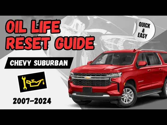 'Video thumbnail for 2007-2024 Chevy Suburban Oil Life Reset: Surprising Hacks for Efficiency!'