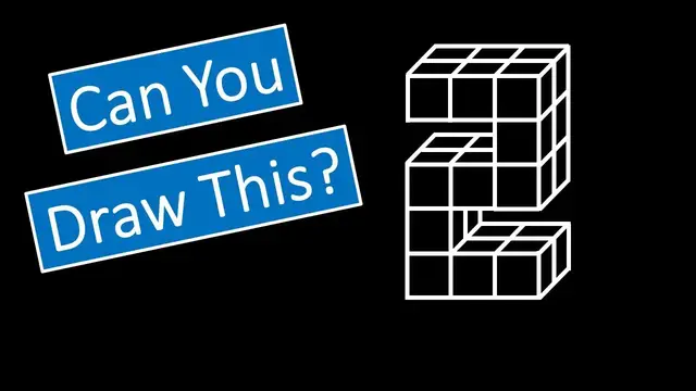 'Video thumbnail for How to Draw a 3D Number 2... (bonus challenges included!)'