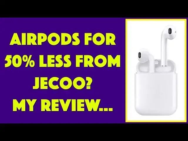 'Video thumbnail for The Impressive Jecoo T7 Wireless Earbuds - Reviewed!'