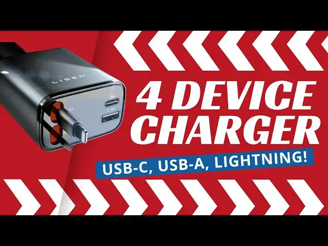 'Video thumbnail for Charge Everything with the Lisen Retractable 69W 4x Car Charger'