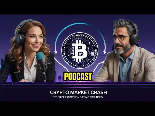 'Video thumbnail for Crypto Market Crash BTC Price Prediction & FOMO Explained (Podcast)'