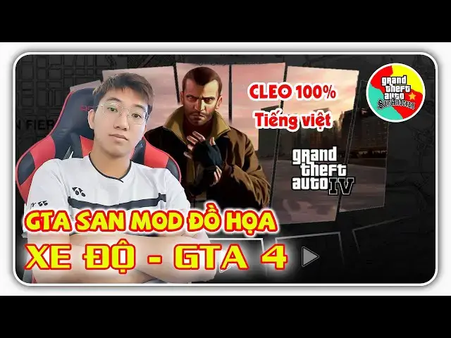 'Video thumbnail for [Gta San Mo] Xe Độ đồ họa Gta 4 UHD Cleo Việt Hóa - CODE M02 | L-N-P CHANNEL'