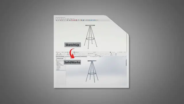 'Video thumbnail for How to import files from SketchUp to SolidWorks?'