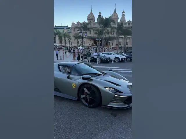 'Video thumbnail for Ferrari SP3 Daytona Monaco 🇲🇨 🔥✅ in Grigio Silverstone⁉️ #ferraridaytonasp3'