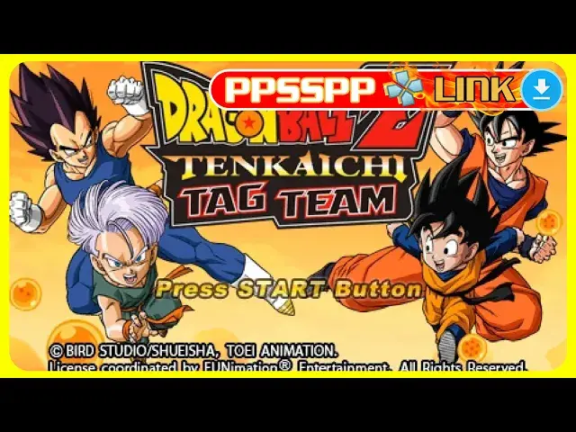 'Video thumbnail for 💿 Dragon Ball Z: Tenkaichi Tag Team | PPSSPP LINK'