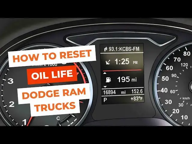 'Video thumbnail for How to Reset Oil Life on Dodge Ram Trucks'
