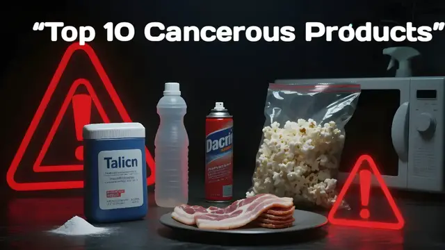'Video thumbnail for Top 10 Products Linked to Cancer: What to Know'
