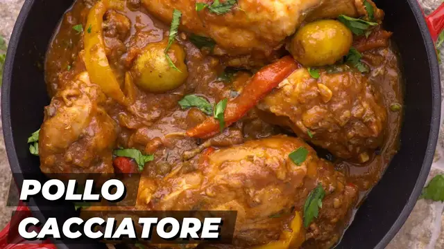 'Video thumbnail for How to Make Pollo Cacciatore'