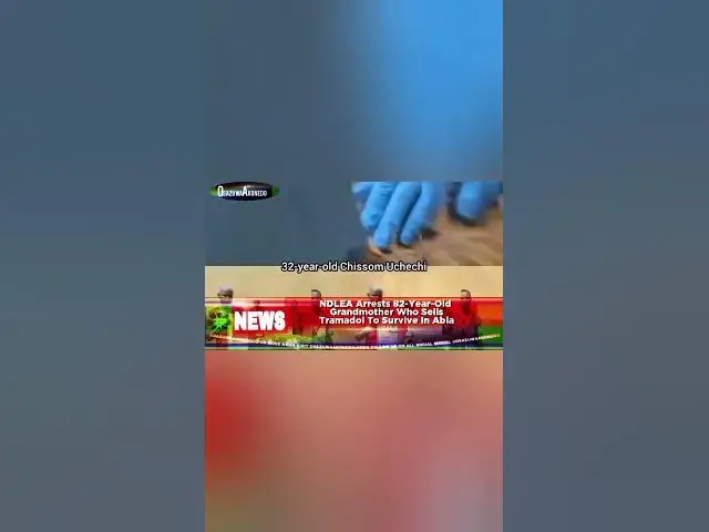 'Video thumbnail for NDLEA Arrests 82-Year-Old Grandmother Who Sells Tramadol To Survive In Abia'