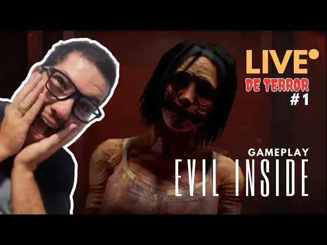 'Video thumbnail for [🔴 Ao Vivo] Evil Inside: Cada Passo é um Susto - Gameplay Ao Vivo! -  #gameplay #games #live'