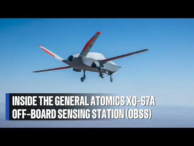 'Video thumbnail for Inside the General Atomics XQ-67A Off-Board Sensing Station (OBSS)'