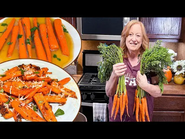 'Video thumbnail for TWO CARROT SIDE DISHES | Holiday Sides'
