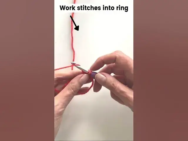 'Video thumbnail for Super easy magic ring to crochet. Fabulous for any round projects!   #crochettutorial'