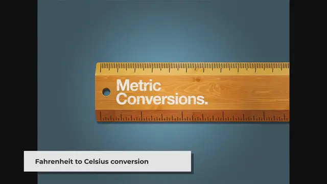 'Video thumbnail for Fahrenheit to Celsius Conversion Guide'