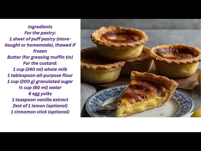 'Video thumbnail for How to make Pastel de Nata'
