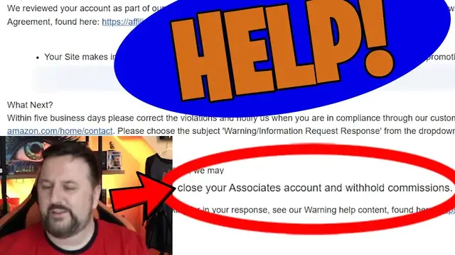'Video thumbnail for Amazon Threatens to Ban Me... Again...'