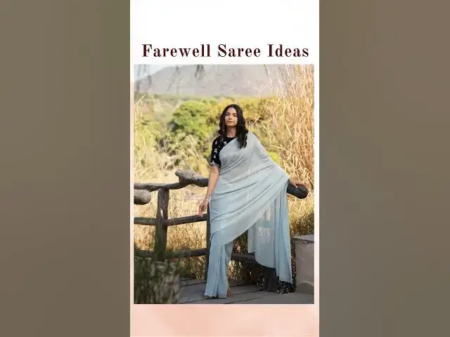 'Video thumbnail for Saree Ideas for Farewell #sareefashion #farewellsaree #farewell'