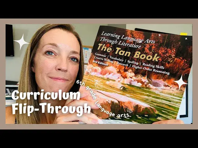 'Video thumbnail for Homeschool Language Arts Curriculum FLIP THROUGH // Learning Language Arts Through Literature'