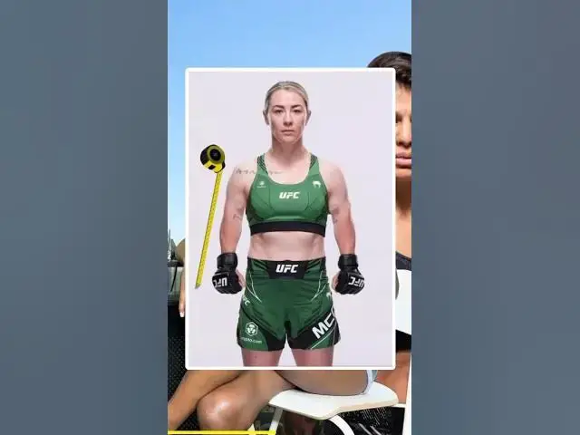 'Video thumbnail for The reach of Macy Chiasson is dangerous! What fights are you still reeling from?  #UFC303 #MMA'