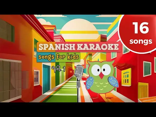 'Video thumbnail for 16 GREAT 🇪🇸 Karaoke Children's Songs from Spain with Lyrics'