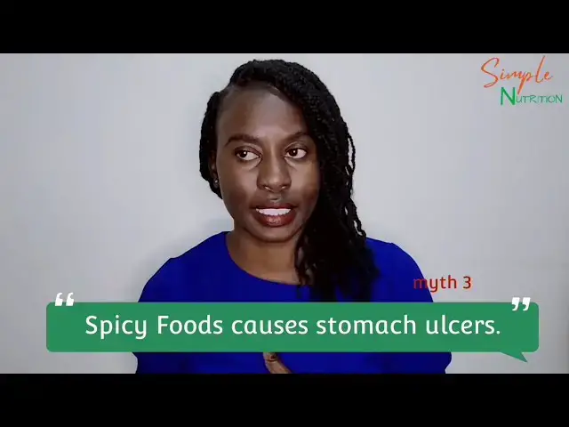 'Video thumbnail for What causes stomach ulcers? || Simple Nutrition || Ep66'