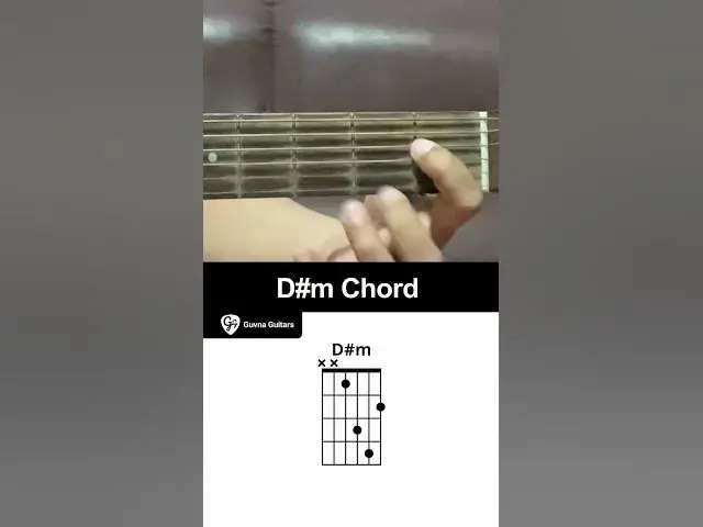 'Video thumbnail for How To Play The D#m Chord On Guitar - Guvna Guitars'