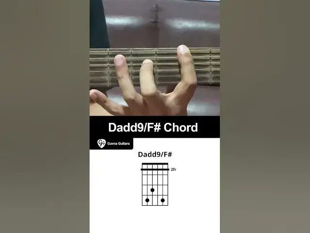'Video thumbnail for How To Play The Dadd9/F# Chord On Guitar - Guvna Guitars'