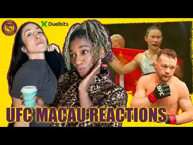 'Video thumbnail for UFC Macau Immediate-ish Reaction!'