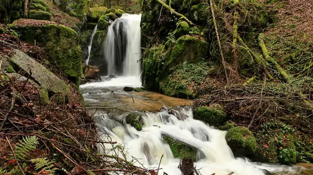 'Video thumbnail for Höllbachwasserfälle bei Görwihl'