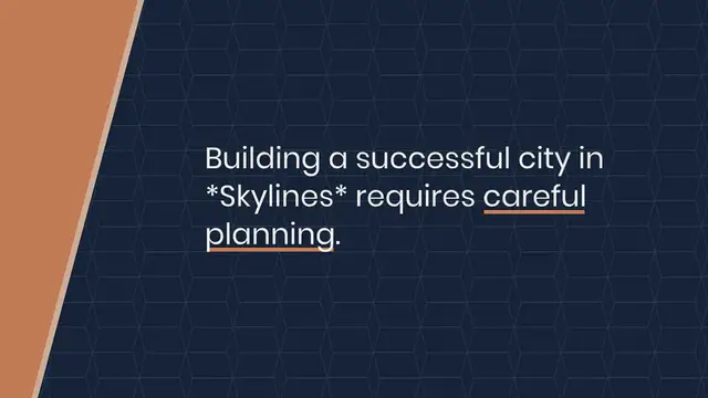 'Video thumbnail for Cities Skylines Building Tips'
